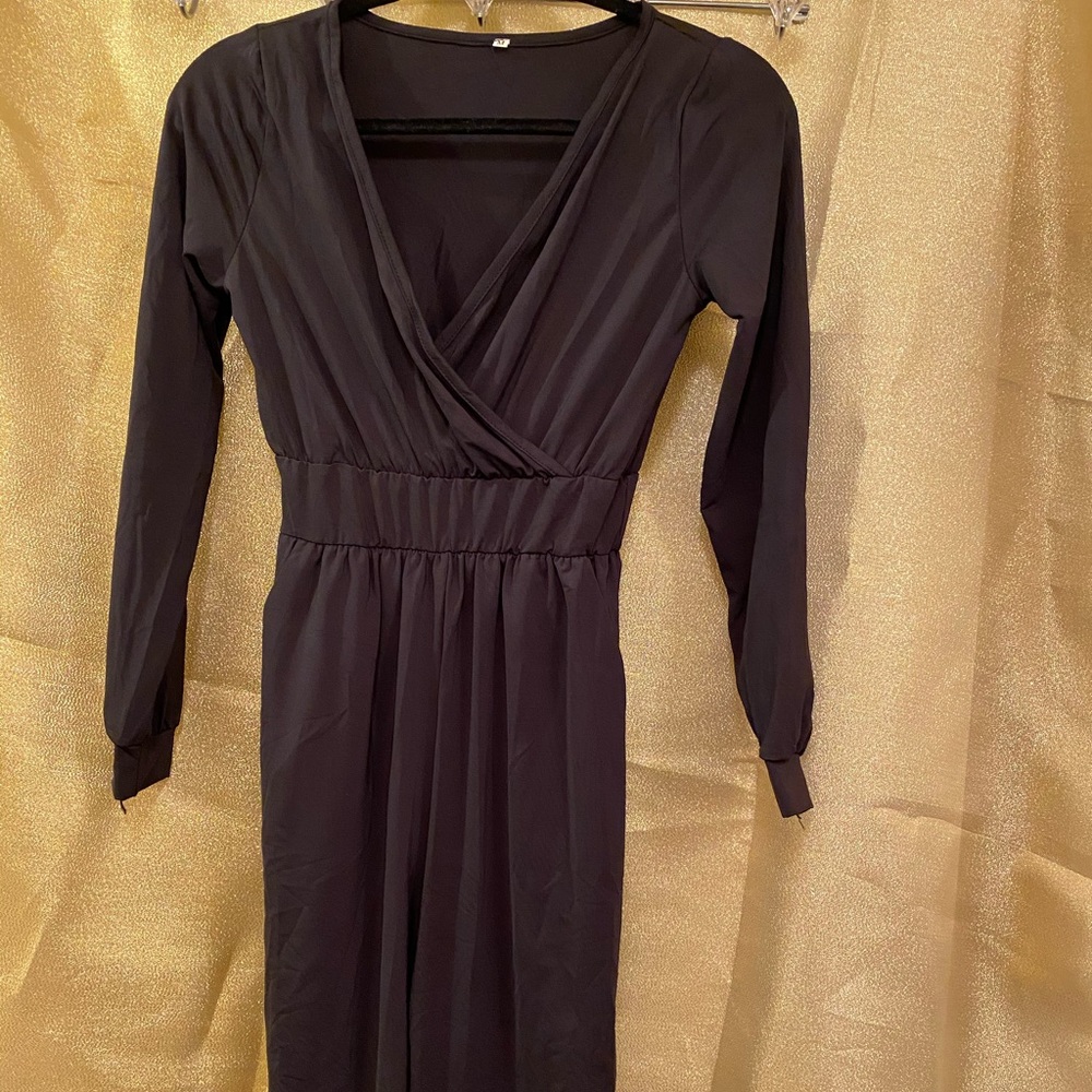 Deep v-neck Romper